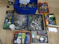 Large Quantity of Assorted Nails, Screws, Plugs Etc (As Pictured/Viewed).