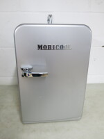 Mobicool Portable 15L Silver Mini Fridge, Model FM-15.