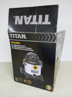 Titan TTB430VAC 30L 1400W Wet & Dry Vacuum in Original Box, Appears Unused.