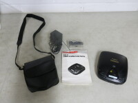 Goodmans GCD45 Stereo Compact Disc Player with Manual, Case, PCU & Earphones.