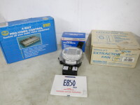 4 x Items to Include: 1 x Bitec 4 Way Pro Video Controller, Model BT921, 1 X Sangamo E850 Time Switch, 1 x Regulated 300mA AC Adaptor & 1 x 100mm Extractor Fan.