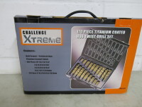 Challenge Extreme 170 Pc Titanium Coated HSS Twist Drill Set, Boxed/New.