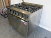 Falcon Gas 6 Ring 2 Door Cooking Range On Castors, Model G3101, Size H94 x W90 x D80cm. - 5