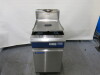 Blue Seal Twin Tank Twin Basket Gas Deep Fat Fryer, Model GT46, S/N 727232, Size H109 x W45 x D81cm. - 7