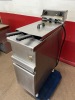 Olis Single Basket Electric Single Phase Deep Fat Fryer, Size H100 x W60 x D70cm. Comes with 2 Baskets. - 3