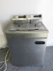 Parry Twin Tank Electric Deep Fat Fryer, Model AS411, Size H95 x W60 x D55.NOTE: requires baskets.