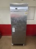 Snowflake Stainless Steel Commercial Single Door Upright Freezer, Model F605RGC, Size H200 x W69 x D86CM.