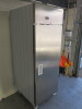 Snowflake Stainless Steel Commercial Single Door Upright Freezer, Model F605RHC, Size H200 x W69 x D86CM. - 5