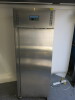 Polar Stainless Steel Commercial Single Door Upright Freezer, Model U633-02, Size H200 x W74 x D83cm.