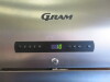 Gram Commercial Single Door Upright Freezer, On Castors, Model F610-RG-C-49, Size H205 x W70 x D87cm. - 4