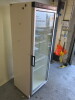 Derby Single Glass Door Upright Display Fridge, Model SC45IVSTIB, Size H184 x W60 x D60cm. - 2