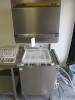 Winterhalter Gastronorm Pass Through Dish Washer, Model GS42, Size H140 x W65 x D75cm. Comes with Out Table, Size H89 x W120 x D74cm & 3 Trays. - 6