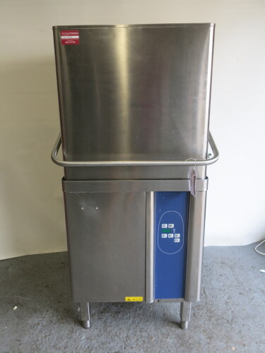 Electrolux Pass Through Dish Washer, Model WT65EBIDG, Size H150x W75 x D80cm. Comes with 1 Tray.