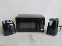 Kitchen Equipment to Include: Galanz Domestic Microwave, Russell Hobbs 2 Slice Toaster & Russell Hobbs Kettle.