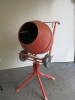 Kingfisher, NBD533 BEQ 134L Concrete Mixer in Orange with Legs