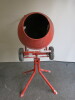 Kingfisher, NBD533 BEQ 134L Concrete Mixer in Orange with Legs - 4