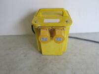 110v Transformer, 2 Outlets, No Identification or Rating Seen.