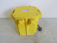 Team Electrical 110v Transformer 5000 KVA, Triple Outlets, S/N 1203 (A/F)