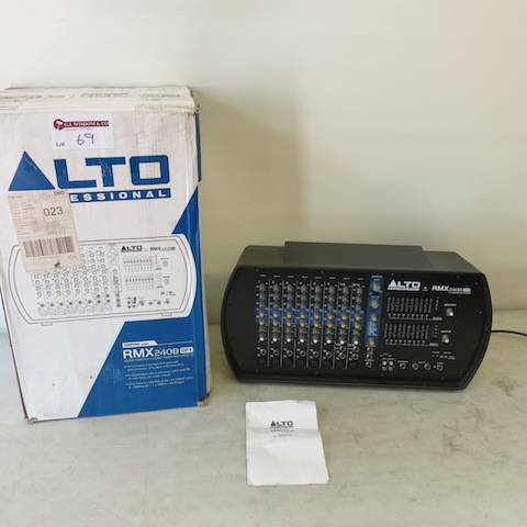 Alto Professional RMX 2408 DFX 4 x 500w Digital Power Amplifier