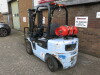 Utilev UT25P, Triple Mast, 2500kg Gas Forklift Truck with Side-Shift. S/N A281J06325R, DOM 31/10/2017. - 2