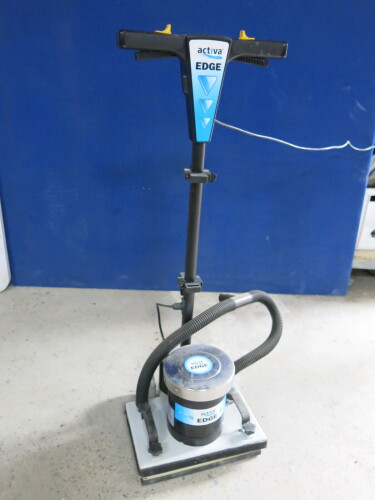 Activa Edge Quadrate Orbital Floor Machine, Model 80444, S/N 160700097. (Untested).