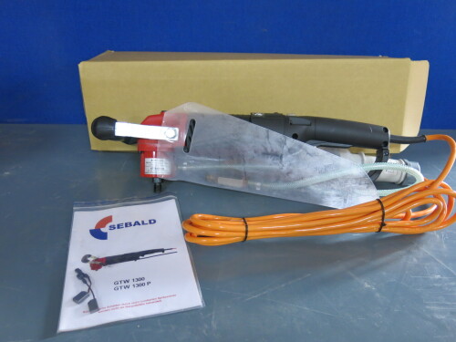 New Sebald Wet/Dry Variable Speed Polisher, Model GTW1300, 110V.