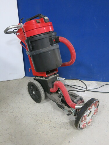 SEPT Ponceuse Beton Tapir XT300 , Floor Grinding Machine. NOTE: vaccum cleaner requires attention.