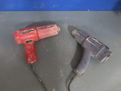 2 x Assorted Heat Guns to Include: 1 x 110V & 1 x 240V.