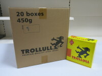 1 x Box of 20 Pcs of Trollull Premium Quality Steel Wool, Grade 1.