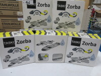 7 x Boxes of Taski Zorba Leak Lizard 2Lt Absorbent Control Strips.