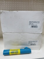 2 x Boxes of 200 Tristar Handyman Blue Rubble Sacks, Size 20 x 30".