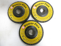 3 x Power Flex 4.5" Swarmer Diamond Cutting Disc.