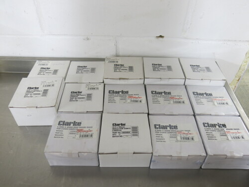 14 x Boxes of Clarke Nails for CON15 to Include: 4 x 250pcs 2.87 x 70mm, 6 x 300pcs 2.3mm x 45mm & 4 x 300pcs 2.5 x 50mm.