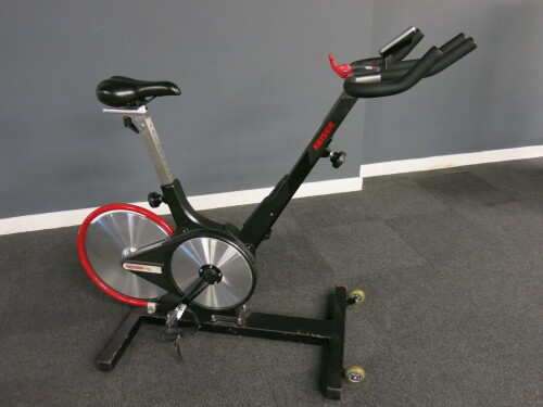 Keiser M3 Indoor Spin Bike. NOTE: trip reader/display unable to power up.