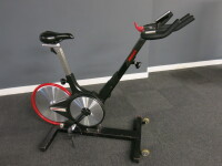 Keiser M3 Indoor Spin Bike. NOTE: trip reader/display unable to power up.