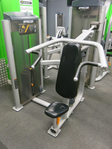 Precor Shoulder Press Weight Station, Max Lift 91kg.