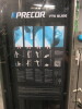 Precor FTS Glide Functional Trainer Weight Station, Max Lift 2 x 91kg. NOTE: left pully not changing position, carabiners require replacement. - 2