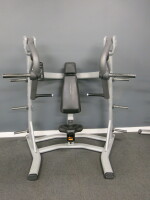 Precor Chest Press Plate Loaded Weight Station.