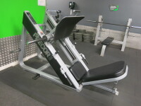 Precor USA Angled Leg Press 601, Plate Loaded Weight Machine, Max Capacity 160kg per side.