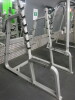 Precor Squat Rack Boxed Experience Titanium. - 2