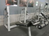 Precor Olympic Decline Bench Boxed Experience Titanium. - 2
