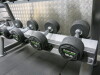 Set of 10 x Energie Fitness Dumbbells to Include Pairs of: 2.5/5/7.5/10/12.5kg on Rack. - 4