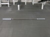 Ziva 7ft, 20kg Olympic Bar with Pair of End Clips.