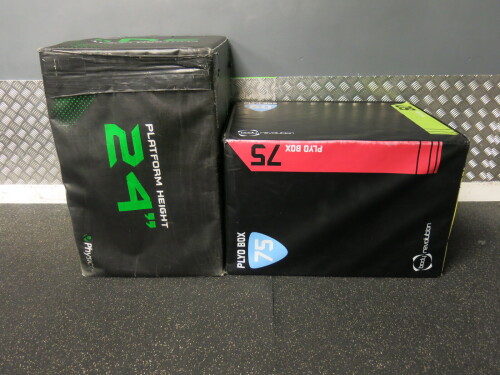 2 x Plyo Boxes 20/24/30".