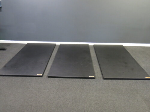 3 x ATREQ Floor Mats, Size 2m x 1m.