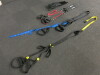 TRX Suspension Trainer, Unbranded Suspension Trainer & Redgegit Pilates Bar Trainer. - 2