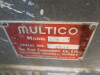 Multico Surface Planer, Model L3, S/N 1634. - 6