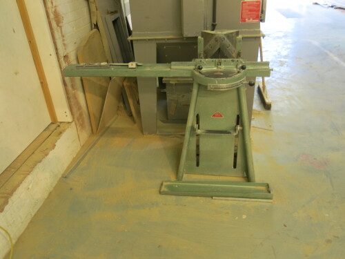 Morso Foot Operated Manual Treadle Mitre Guillotine, S/N 40921.