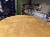 14 x 1.7m (5'6")Dia Round Folding Tables. - 2