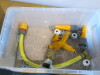 1 Large Hozelock Reel & Hose, 1 x Small Hozelock Reel & Hose with Assorted Accessories. - 4